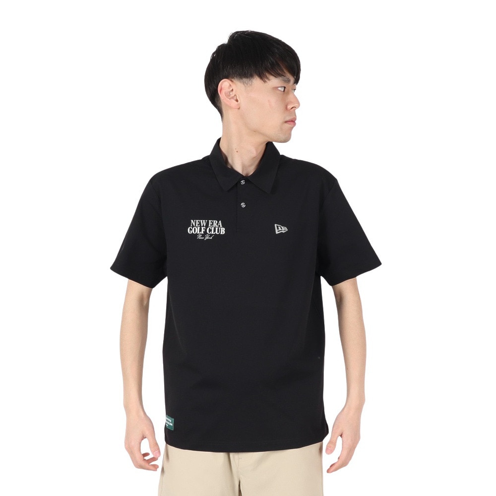 ニューエラ（NEW ERA）（メンズ、レディース）ゴルフウェア 吸汗速乾 水陸両用 半袖 ユーティリティー ポロシャツ GOLF CLUB 14666314