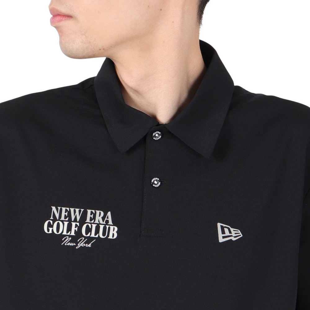 ニューエラ（NEW ERA）（メンズ、レディース）ゴルフウェア 吸汗速乾 水陸両用 半袖 ユーティリティー ポロシャツ GOLF CLUB 14666314