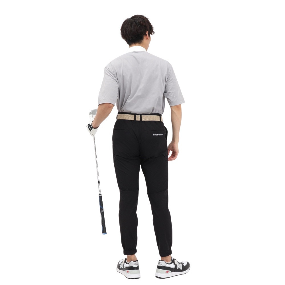 ニューバランス（new balance）（メンズ）ゴルフウェア 接触冷感 半袖 ラガーシャツ 012-5166004-023