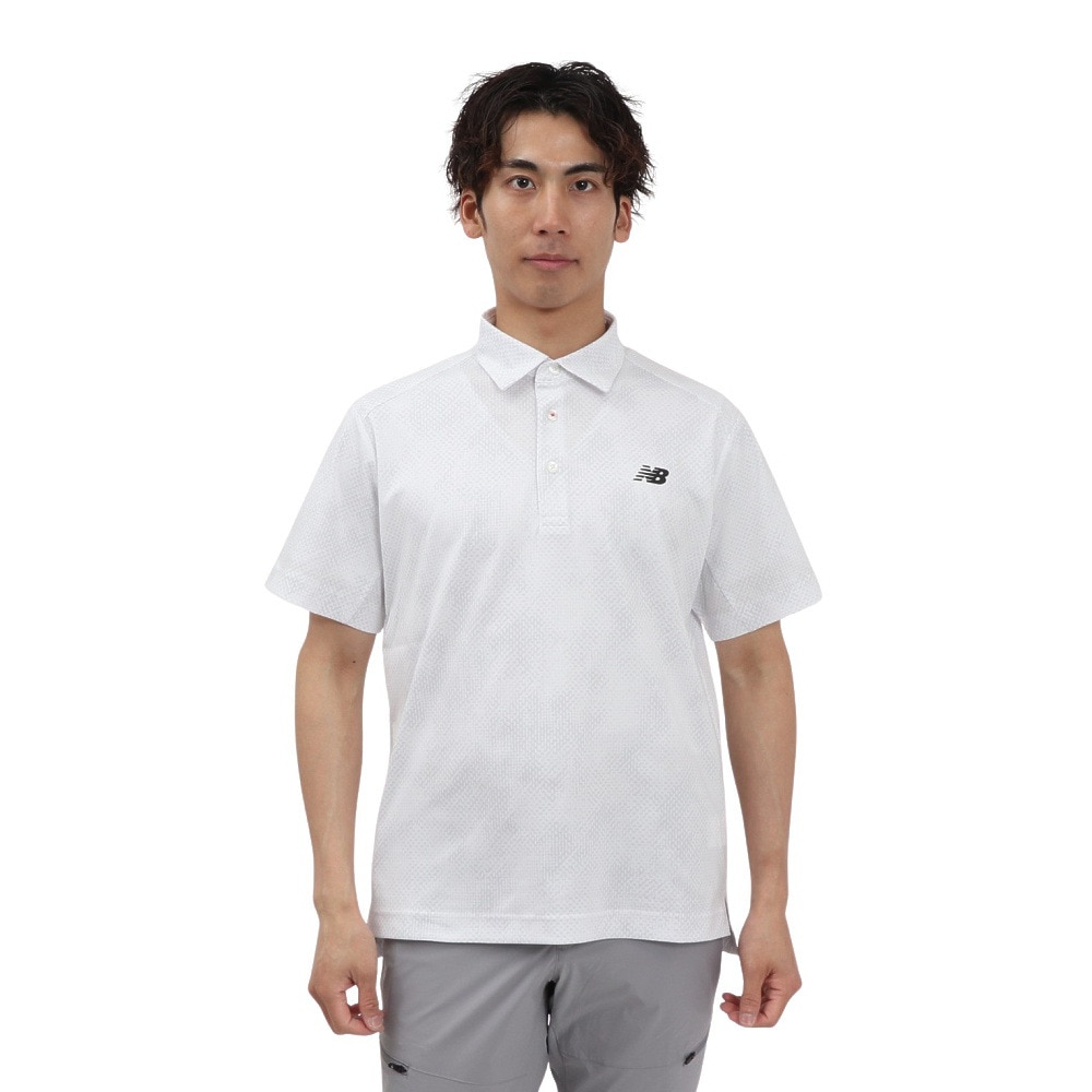 ニューバランス（new balance）（メンズ）ゴルフウェア 半袖 ポロシャツ 012-5168001-030