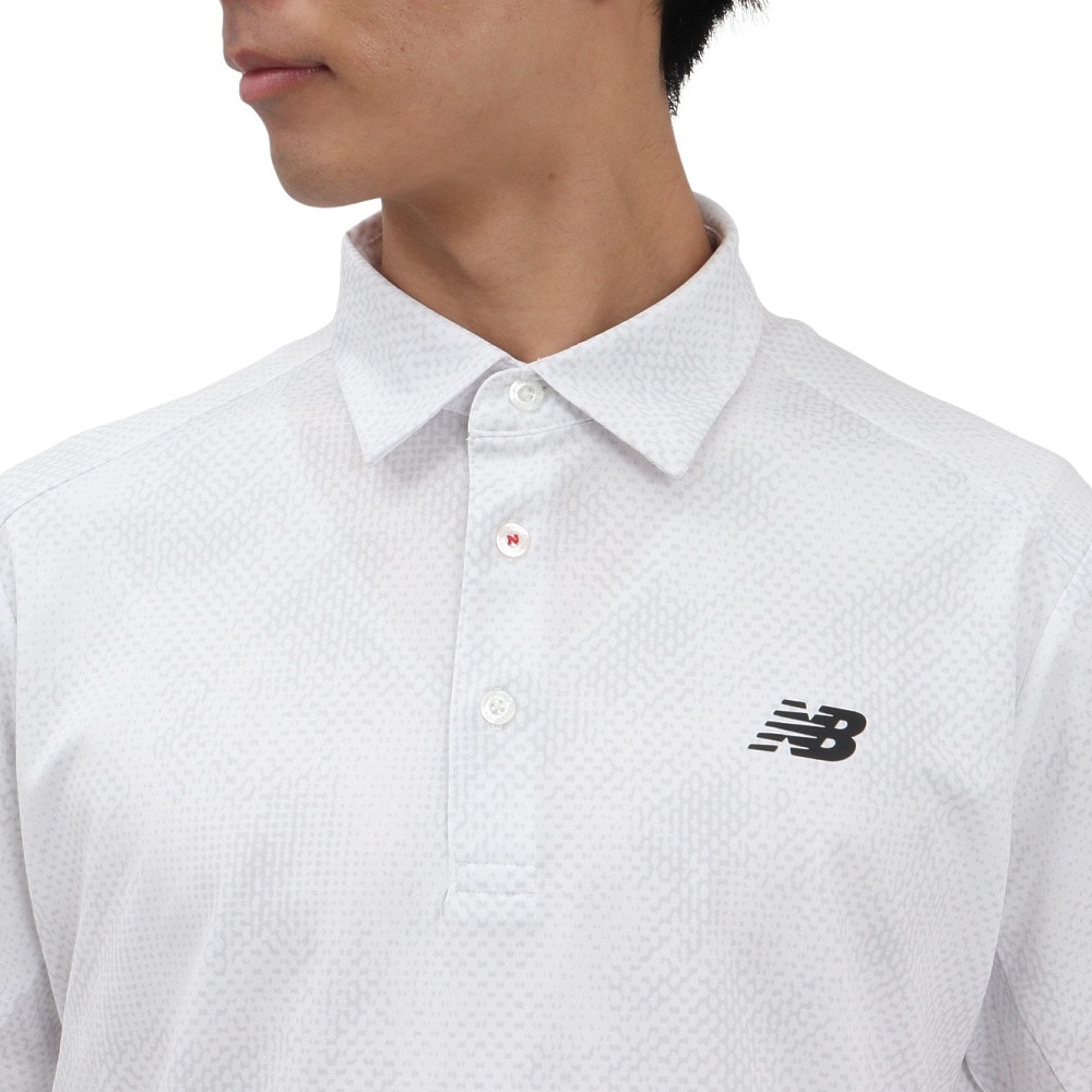 ニューバランス（new balance）（メンズ）ゴルフウェア 半袖 ポロシャツ 012-5168001-030