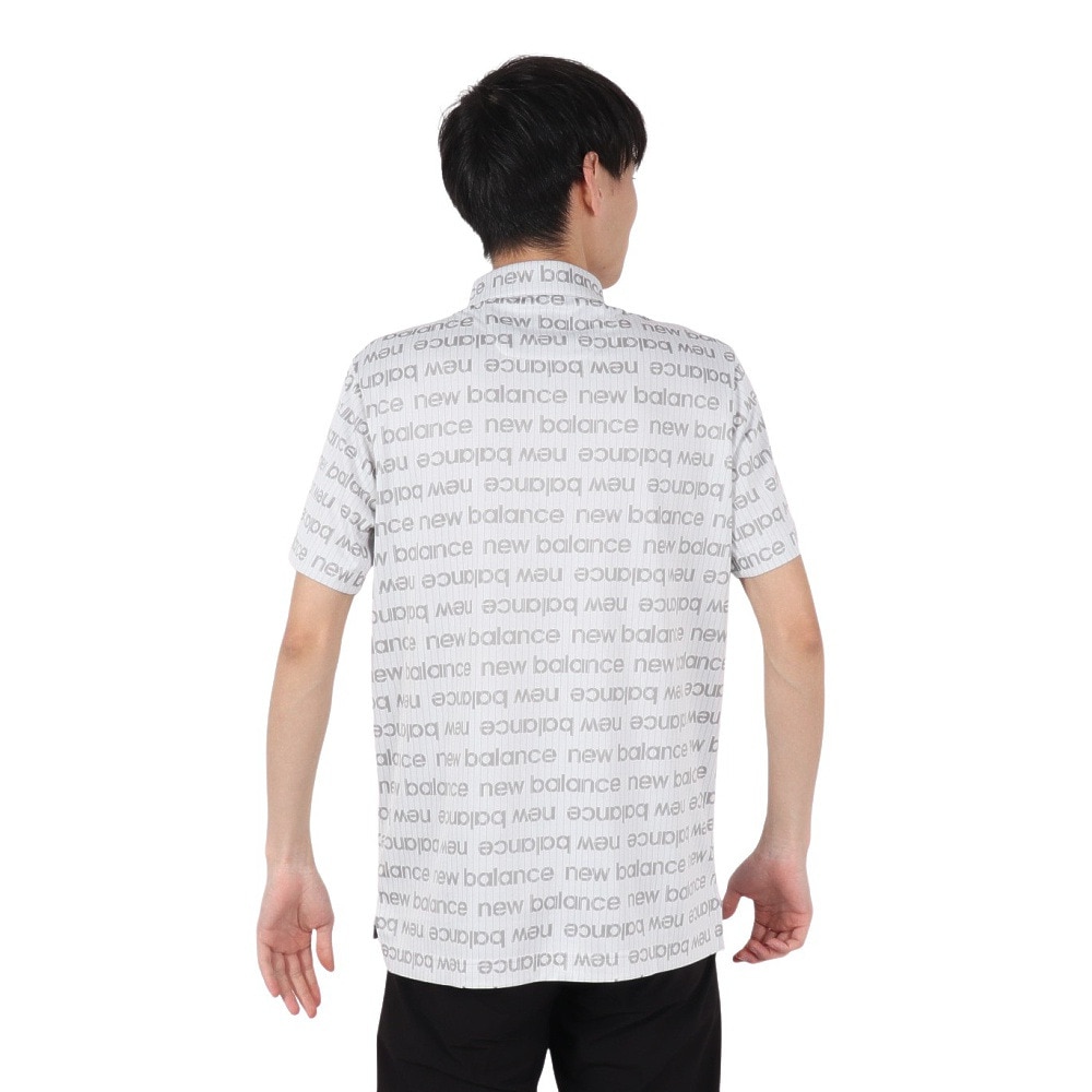 ニューバランス（new balance）（メンズ）ゴルフウェア 吸湿速乾 COLLAR 半袖ポロシャツ 012-5168002-030
