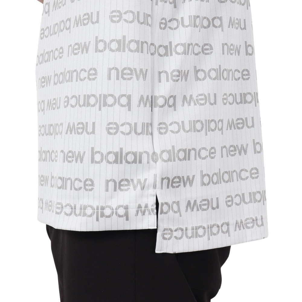 ニューバランス（new balance）（メンズ）ゴルフウェア 吸湿速乾 COLLAR 半袖ポロシャツ 012-5168002-030
