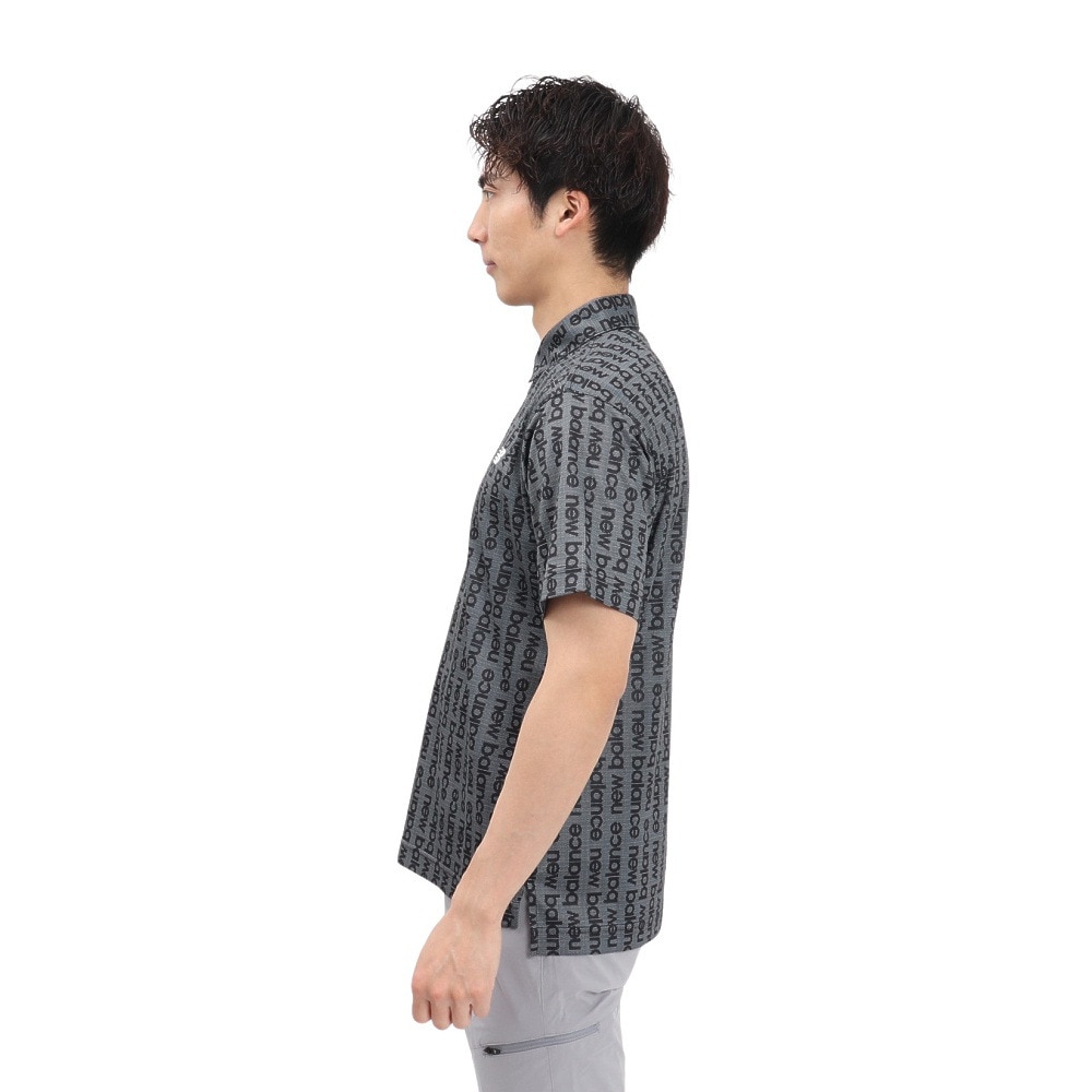 ニューバランス（new balance）（メンズ）ゴルフウェア 半袖 ポロシャツ 012-5168006-010