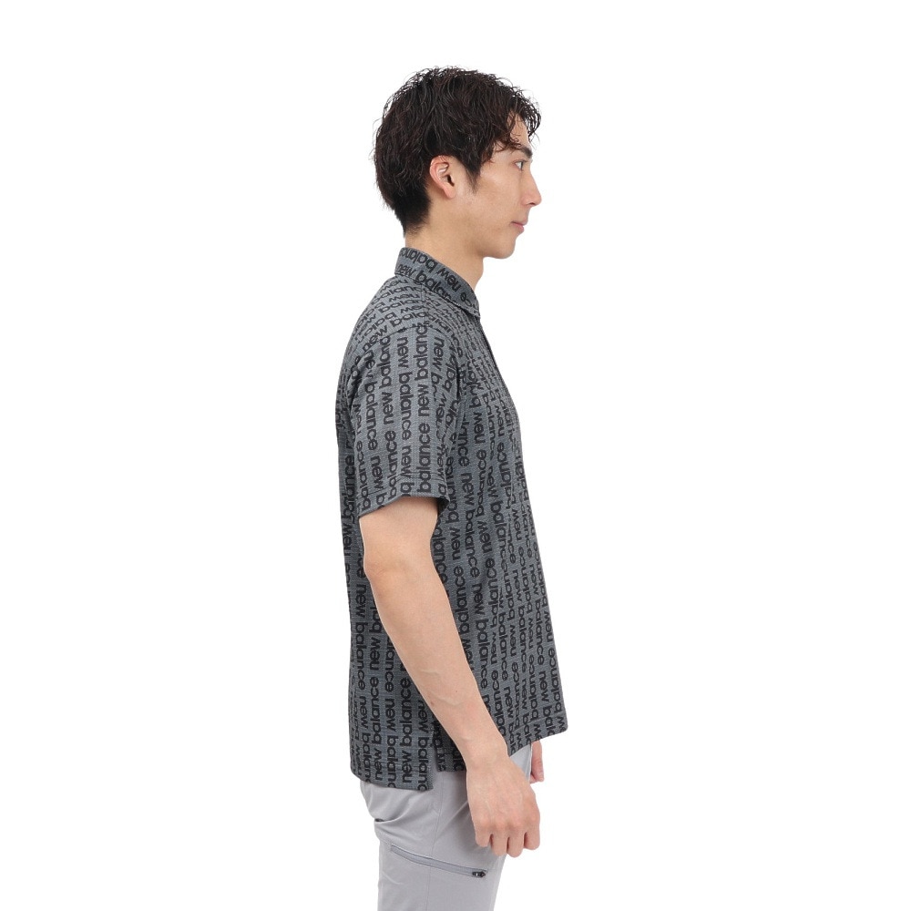 ニューバランス（new balance）（メンズ）ゴルフウェア 半袖 ポロシャツ 012-5168006-010