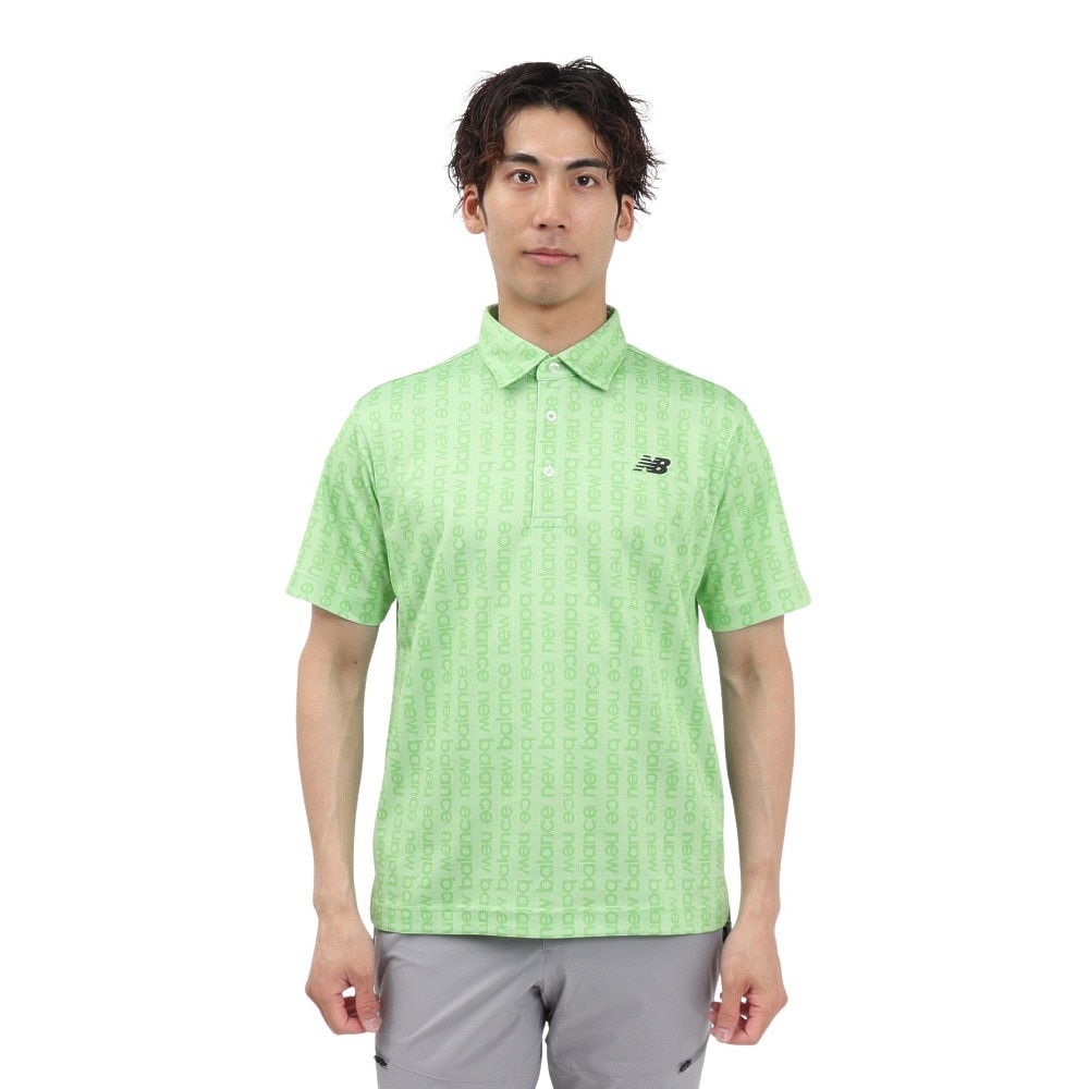 ニューバランス（new balance）（メンズ）ゴルフウェア 半袖 ポロシャツ 012-5168006-140