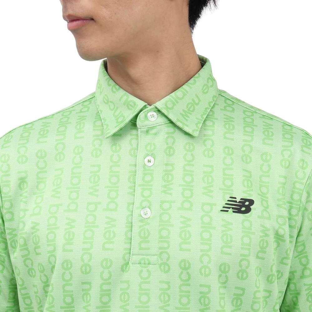 ニューバランス（new balance）（メンズ）ゴルフウェア 半袖 ポロシャツ 012-5168006-140