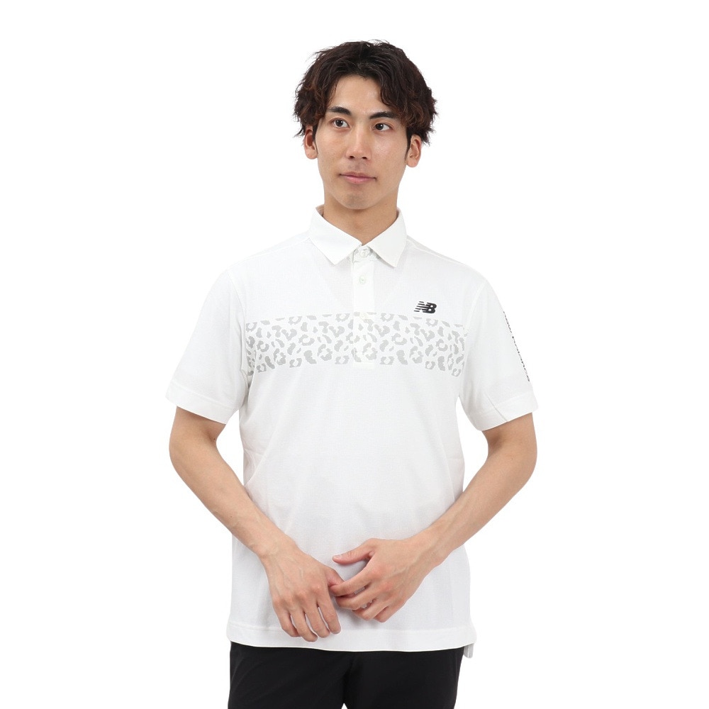 ニューバランス（new balance）（メンズ）ゴルフウェア 吸湿速乾 半袖 ポロシャツ 012-5168009-030