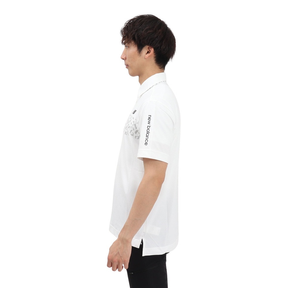 ニューバランス（new balance）（メンズ）ゴルフウェア 吸湿速乾 半袖 ポロシャツ 012-5168009-030