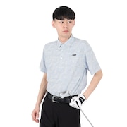 (メンズ)ゴルフウェア 半袖カラーシャツ 012-5168010-110