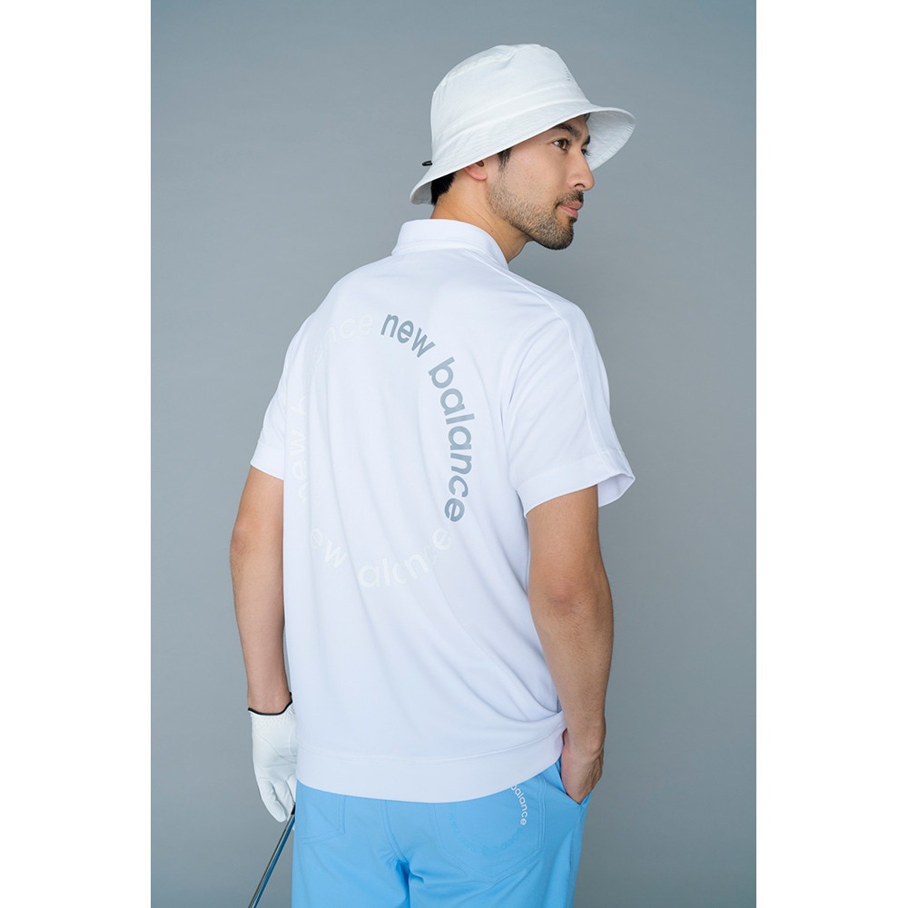 ニューバランス（new balance）（メンズ）ゴルフウェア 半袖カラーシャツ 012-5168012-030