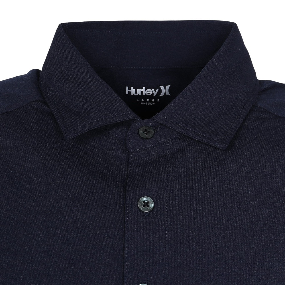 ハーレー（HURLEY）（メンズ）ゴルフウェア 吸汗速乾 ファントム アイコン ブロックパーティー 半袖 ポロシャツ MGPS251107-OBS