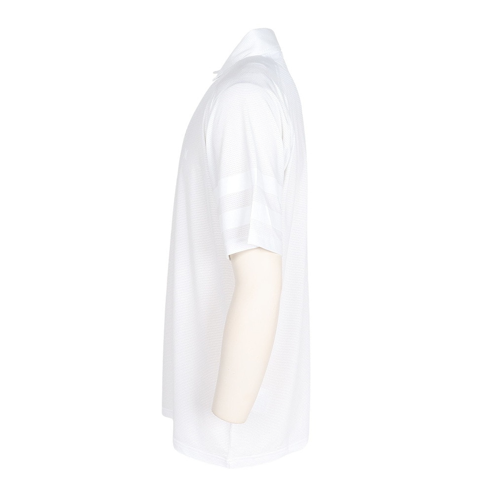 ハーレー（HURLEY）（メンズ）ゴルフウェア 軽量 通気性 ファントム メッシュ アイコン 半袖 ポロシャツ MGPS251110-WHT