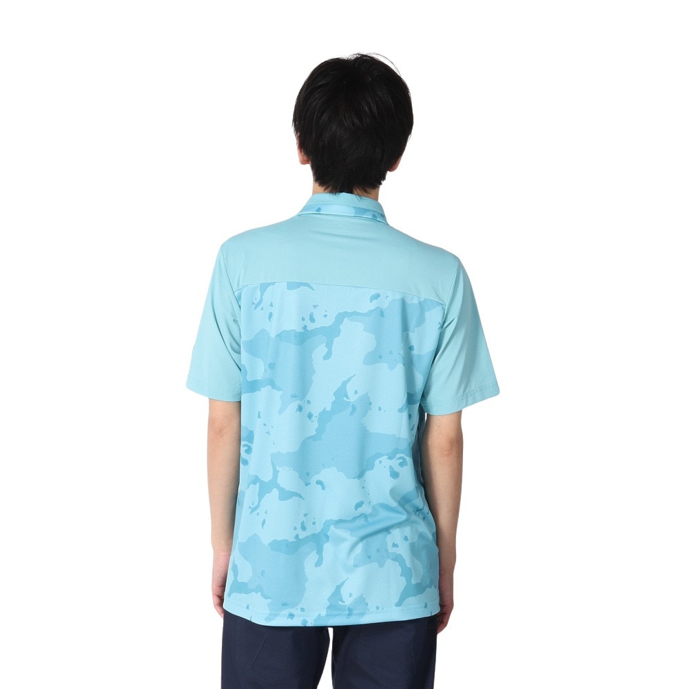 オークリー（OAKLEY）（メンズ）ゴルフウェア 吸汗速乾 接触冷感 STALWART BLOCK 半袖シャツ FOA407844-62K