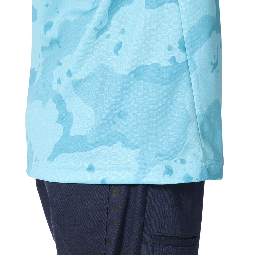 オークリー（OAKLEY）（メンズ）ゴルフウェア 吸汗速乾 接触冷感 STALWART BLOCK 半袖シャツ FOA407844-62K