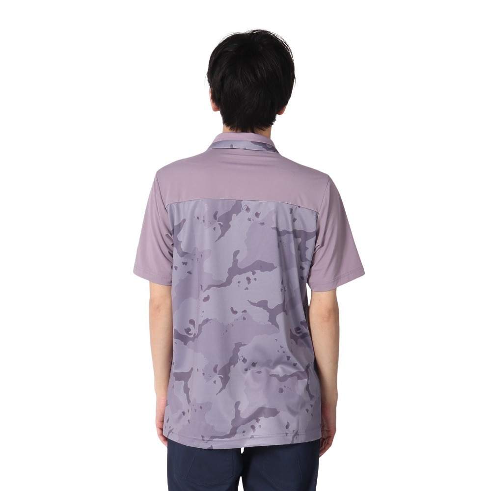 オークリー（OAKLEY）（メンズ）ゴルフウェア 吸汗速乾 接触冷感 STALWART BLOCK 半袖シャツ FOA407844-81J