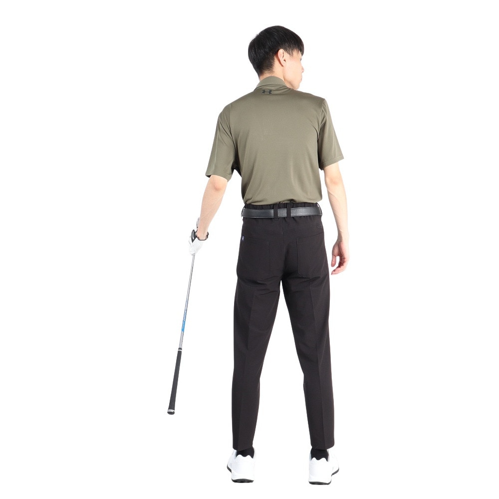 アンダーアーマー（UNDER ARMOUR）（メンズ）ゴルフウェア UVケア プレイオフ 3 ストリップ 半袖ポロシャツ 1378676 390