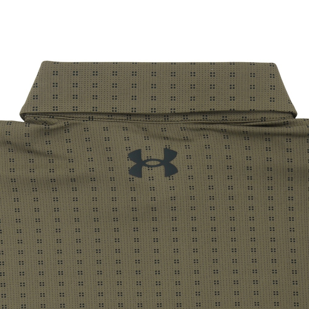 アンダーアーマー（UNDER ARMOUR）（メンズ）ゴルフウェア プレーオフ3.0 プリント ポロシャツ 1378677 390