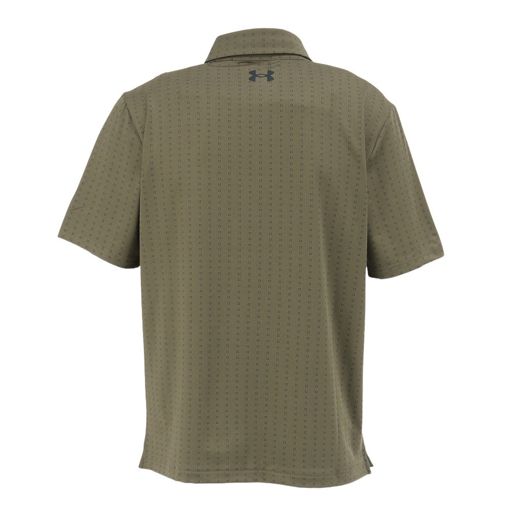 アンダーアーマー（UNDER ARMOUR）（メンズ）ゴルフウェア プレーオフ3.0 プリント ポロシャツ 1378677 390