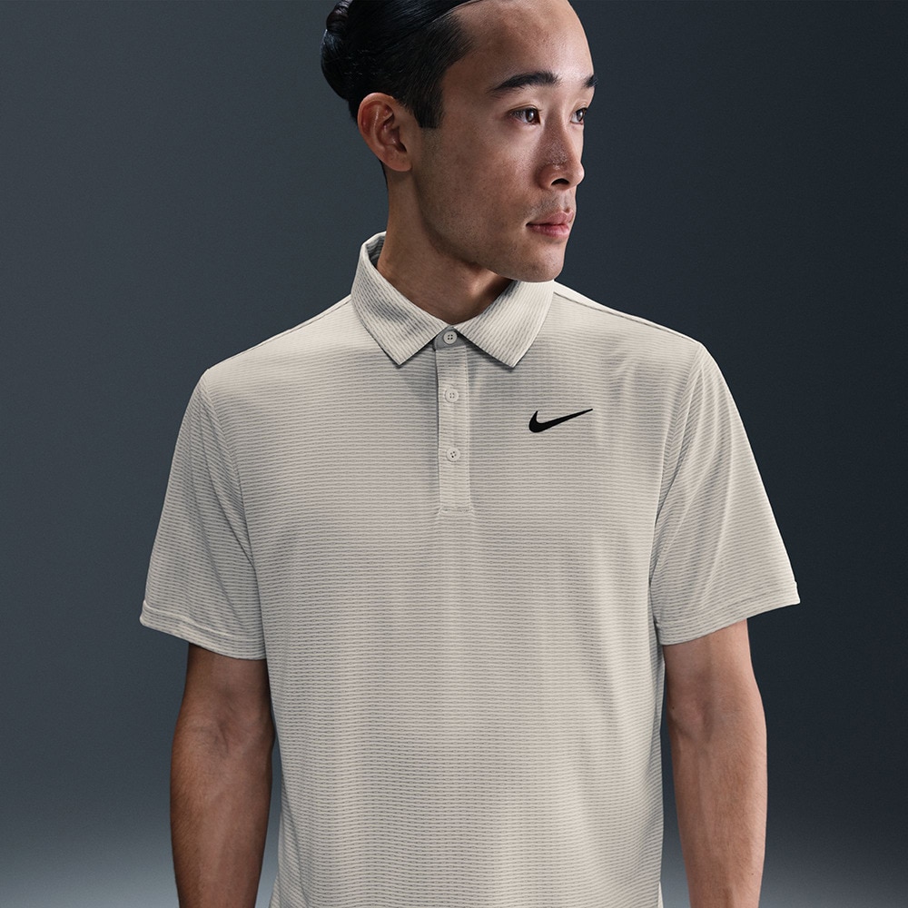 ナイキ（NIKE）（メンズ）ゴルフウェア 速乾 ドライフィット TOUR テクスチャード 半袖ポロシャツ FZ7531-110
