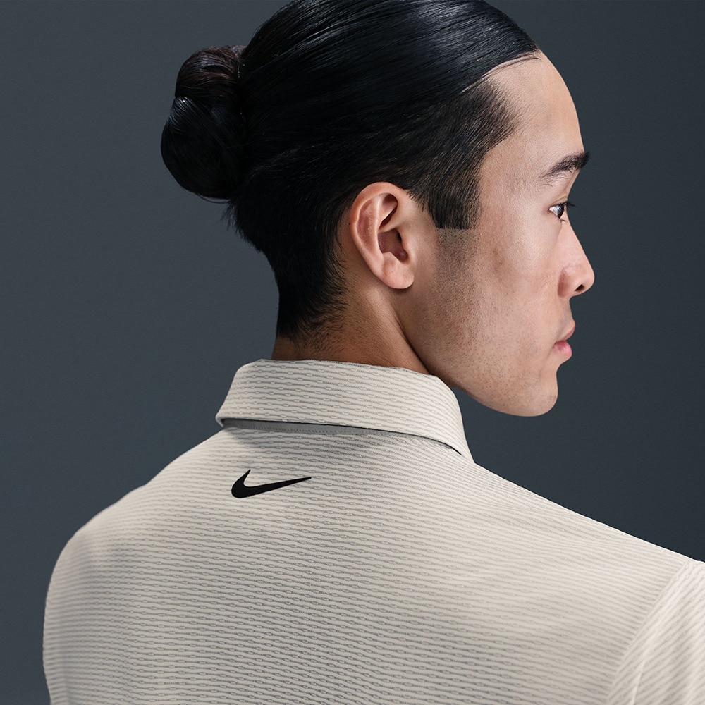 ナイキ（NIKE）（メンズ）ゴルフウェア 速乾 ドライフィット TOUR テクスチャード 半袖ポロシャツ FZ7531-110