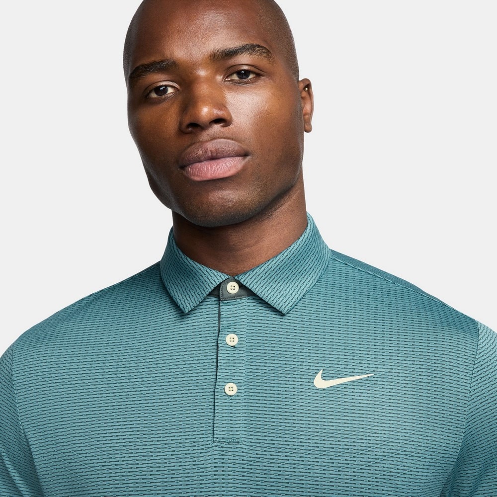 ナイキ（NIKE）（メンズ）ゴルフウェア 速乾 ドライフィット TOUR テクスチャード 半袖ポロシャツ FZ7531-379