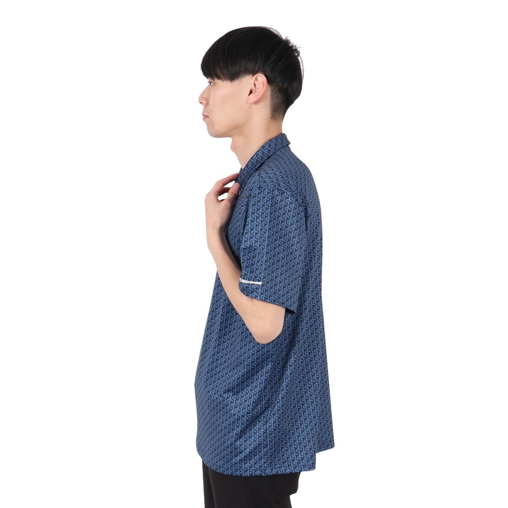 クロススポーツウエア（Cross Sportswear）（メンズ）ゴルフウェア AUSTIN ポロシャツ GRY