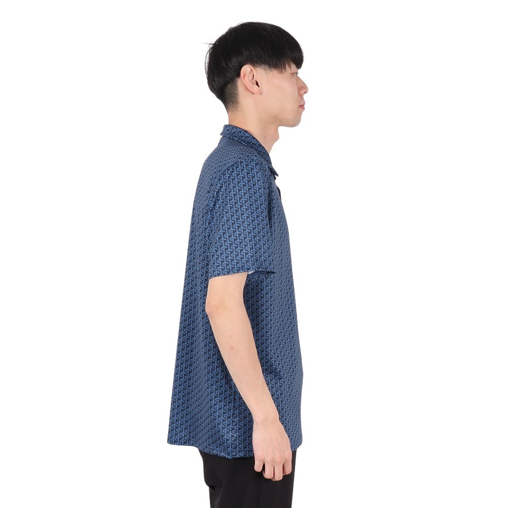 クロススポーツウエア（Cross Sportswear）（メンズ）ゴルフウェア AUSTIN ポロシャツ GRY