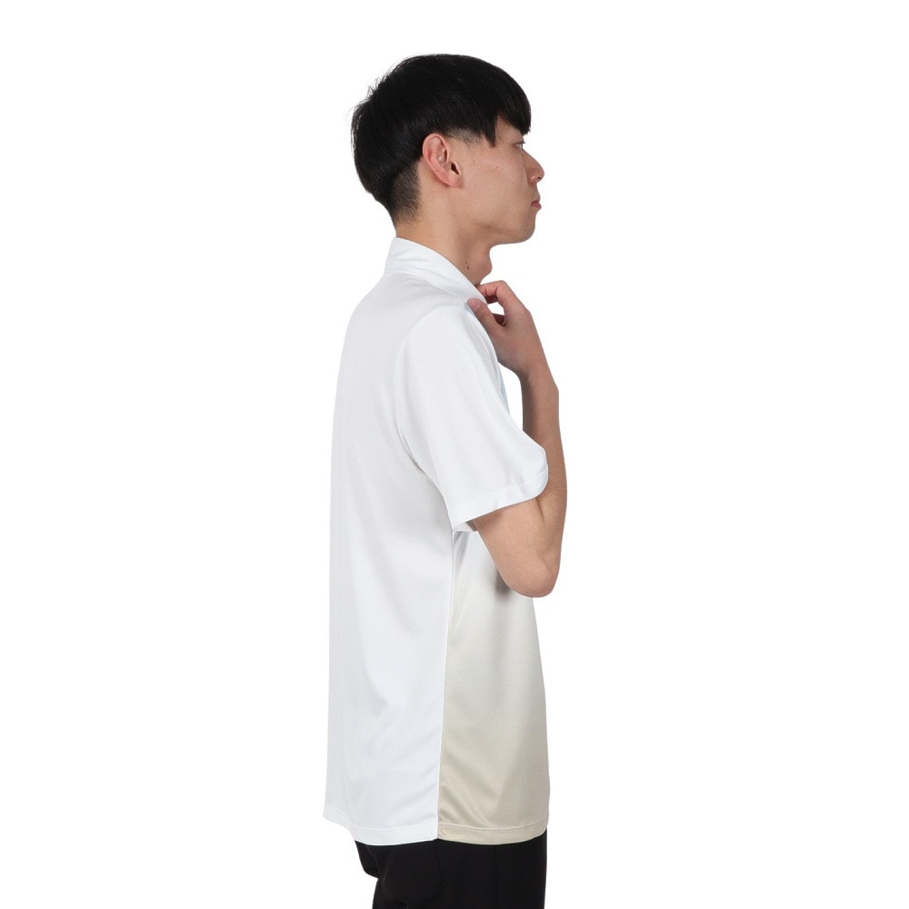 クロススポーツウエア（Cross Sportswear）（メンズ）ゴルフウェア BRENDON ポロシャツ WHT