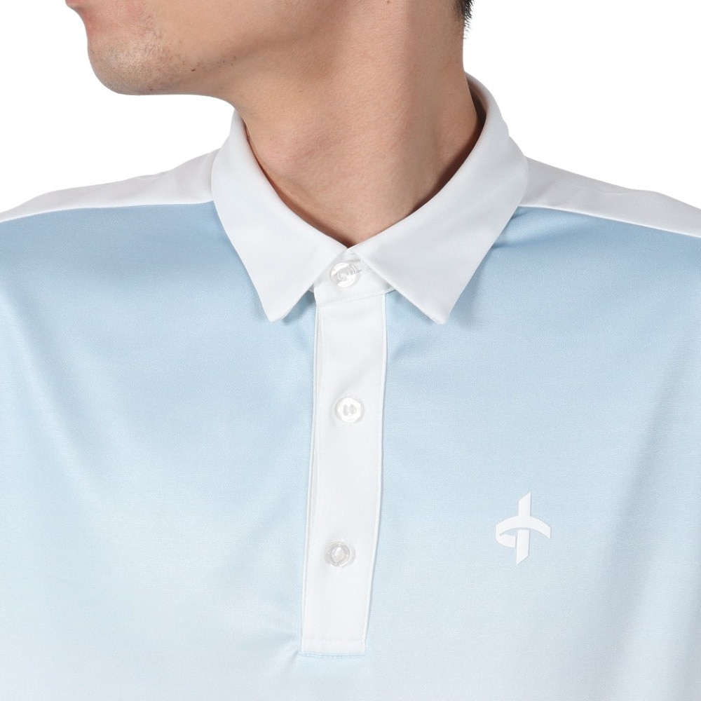クロススポーツウエア（Cross Sportswear）（メンズ）ゴルフウェア BRENDON ポロシャツ WHT
