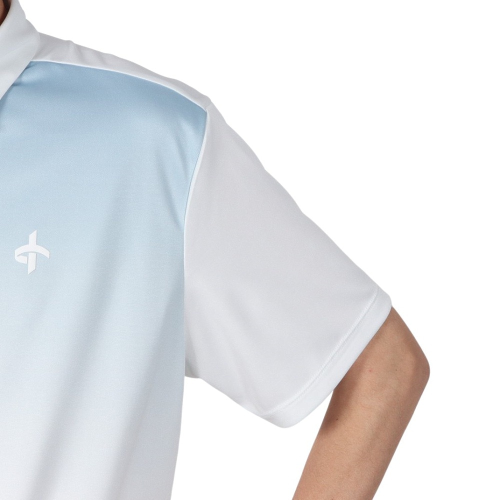 クロススポーツウエア（Cross Sportswear）（メンズ）ゴルフウェア BRENDON ポロシャツ WHT