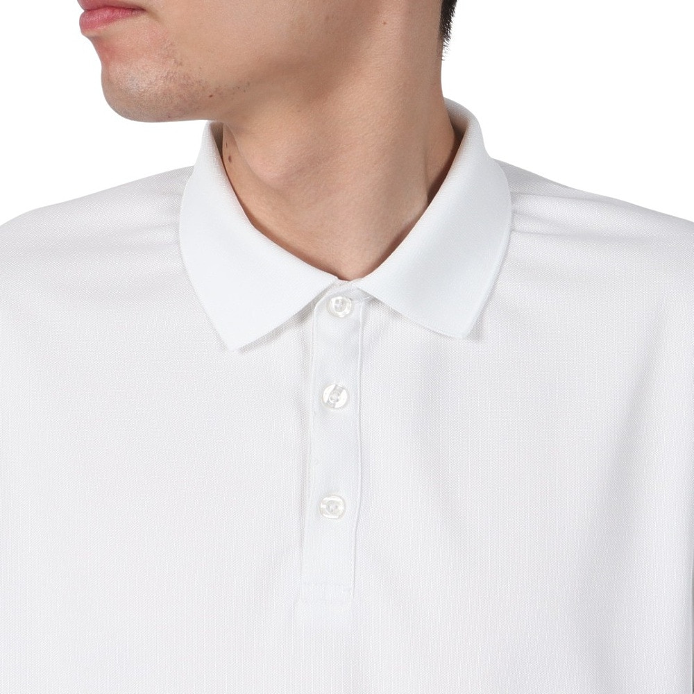クロススポーツウエア（Cross Sportswear）（メンズ）ゴルフウェア BRIAN ポロシャツ WHT