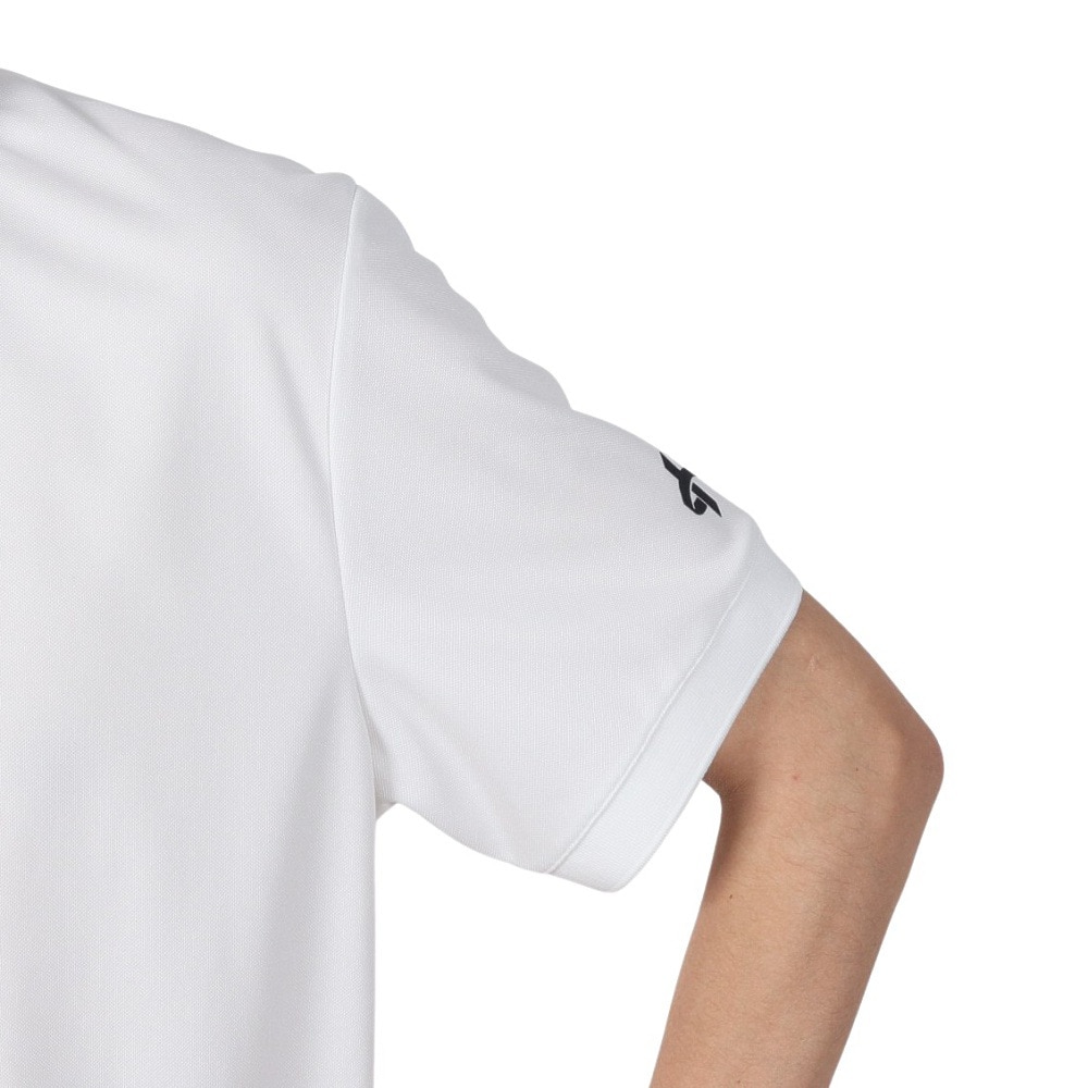 クロススポーツウエア（Cross Sportswear）（メンズ）ゴルフウェア BRIAN ポロシャツ WHT