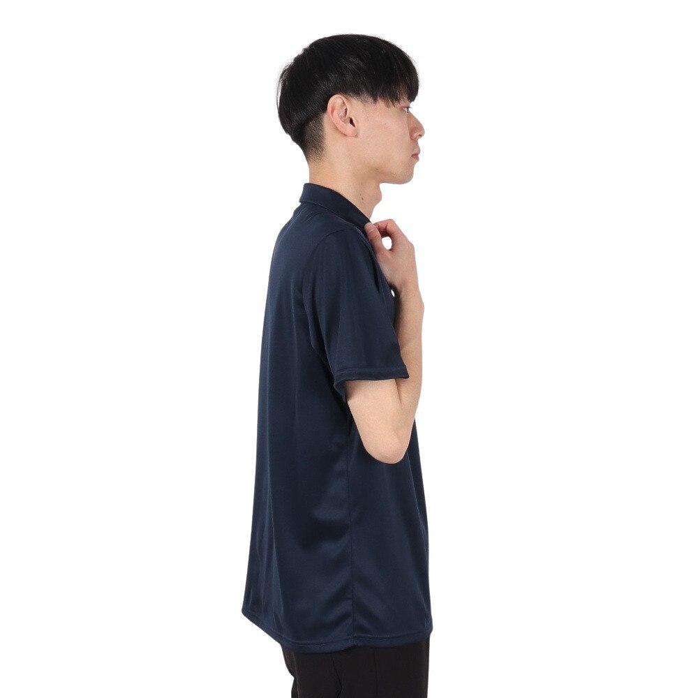 クロススポーツウエア（Cross Sportswear）（メンズ）ゴルフウェア COLLIN ポロシャツ NVY