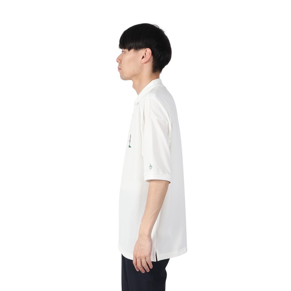 マンシングウエア（MUNSING WEAR）（メンズ）ゴルフウェア ペンギン バイ マンシングウェア 半袖 ボギーマン ポロシャツ MU5SHS06M WH00