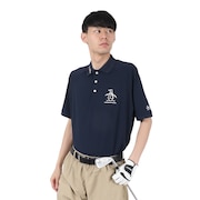 (メンズ)ゴルフウェア PEN 半袖 TEAM ポロシャツ MU5SHS09M NV00