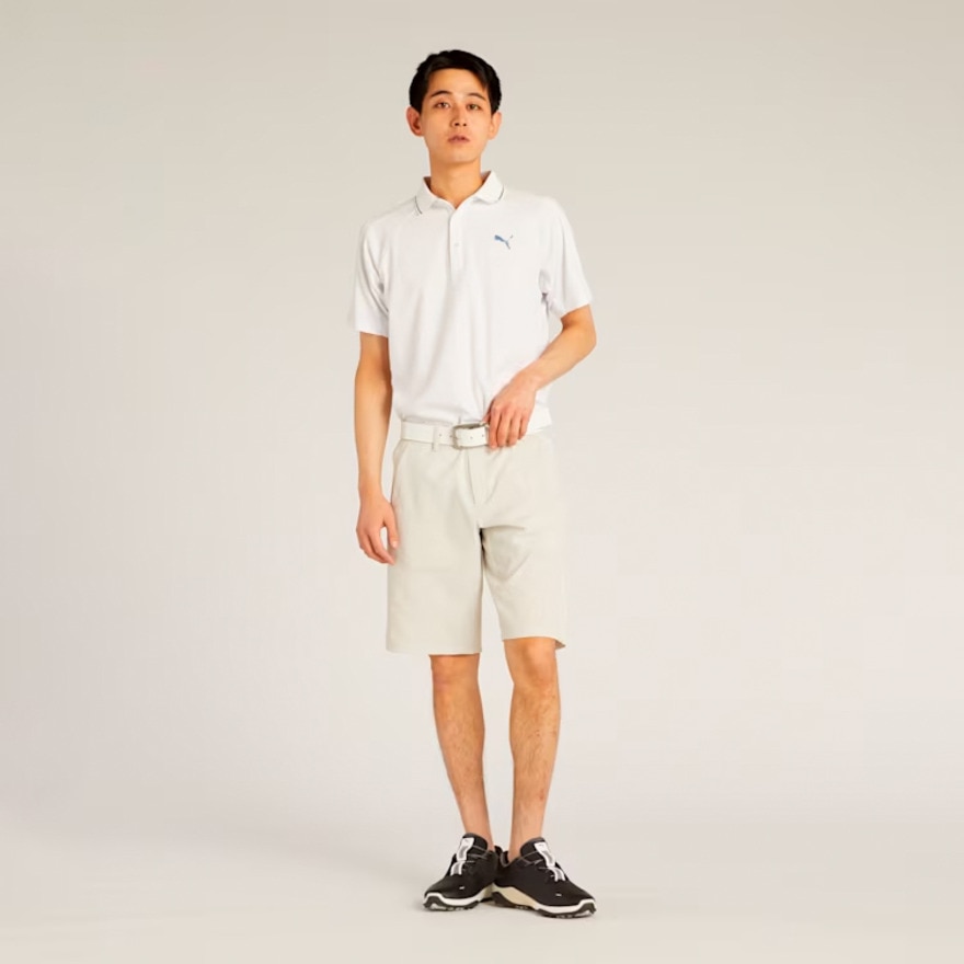 プーマ（PUMA）（メンズ）ゴルフウェア PF テック ライン 半袖ポロシャツ 633314-03