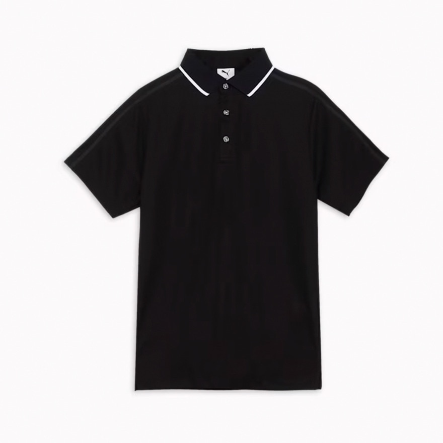 プーマ（PUMA）（メンズ）ゴルフウェア ゴルフ SB バックプリントライン 半袖シャツ 633321-01