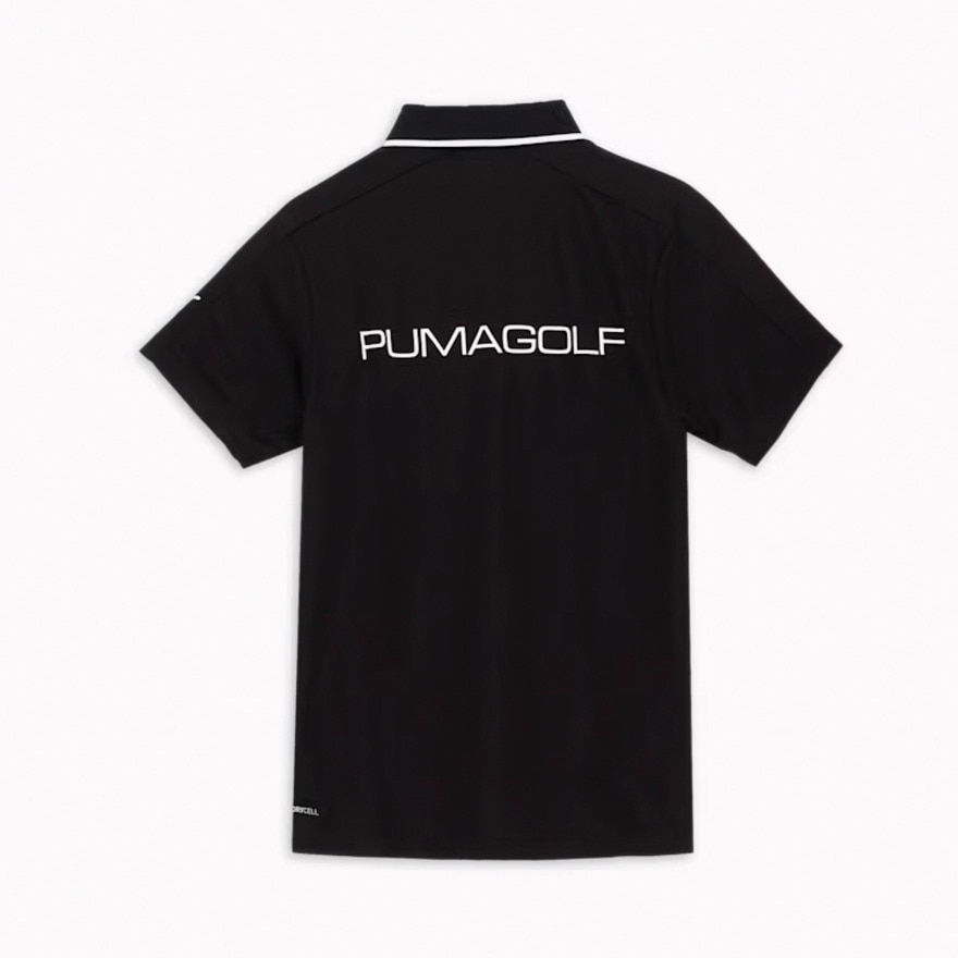 プーマ（PUMA）（メンズ）ゴルフウェア ゴルフ SB バックプリントライン 半袖シャツ 633321-01