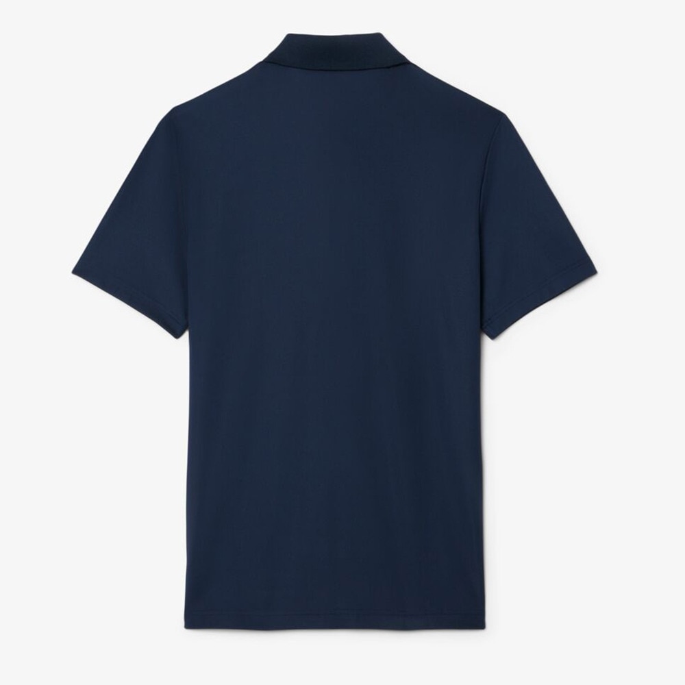 ラコステ（LACOSTE）（メンズ）ゴルフウェア カラーワニロゴパッチゴルフポロシャツ DH2341-99166