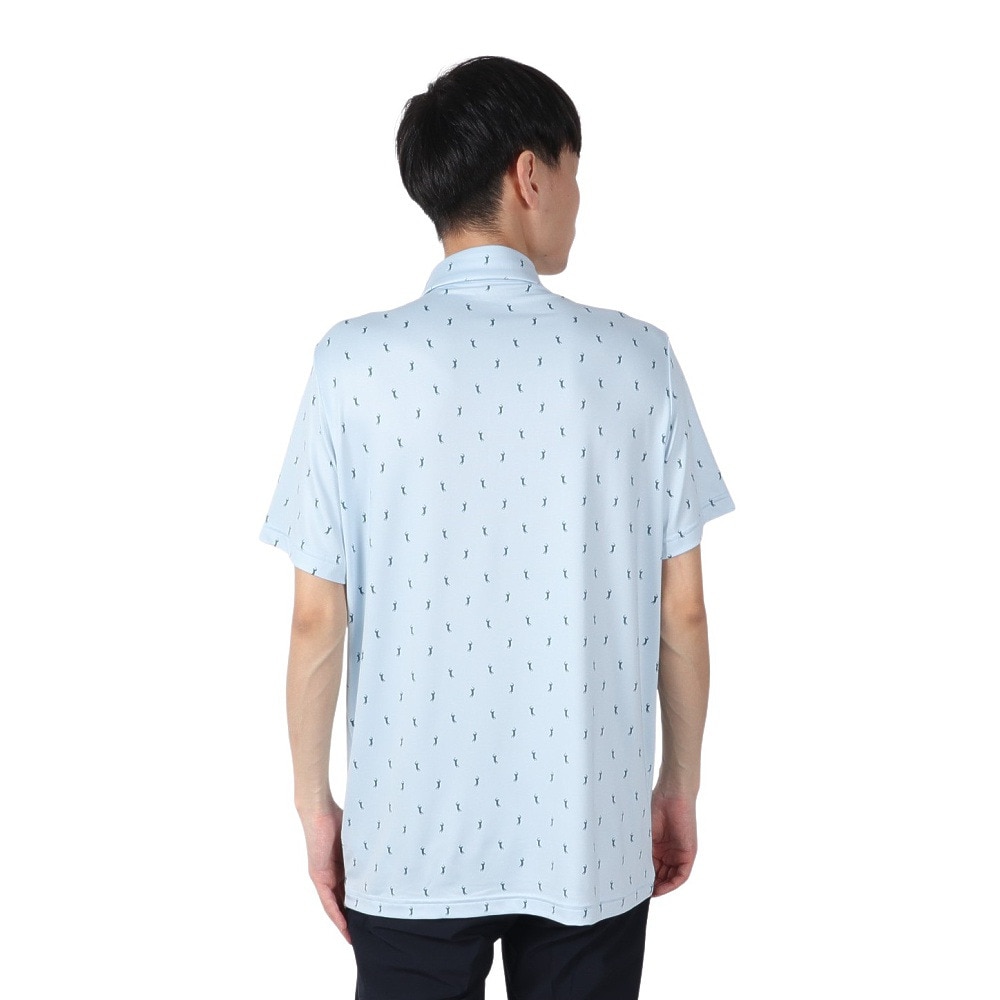 ラコステ（LACOSTE）（メンズ）ゴルフウェア ミニマム総柄プリント ポロシャツ DH5175-10EPI