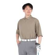 (メンズ)ゴルフウェア WAFFLE POLO 半袖Tシャツ SS25SST005 BEG
