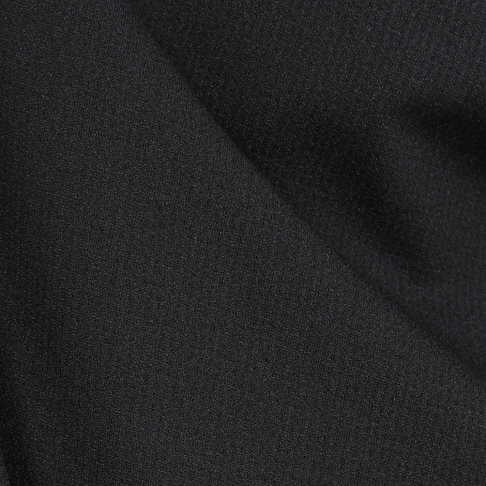シルバースコット845（SILVERSCOTT845）（メンズ）ゴルフウェア 吸水速乾 WAFFLE POLO 半袖 ポロシャツ SS25SST005 BLK
