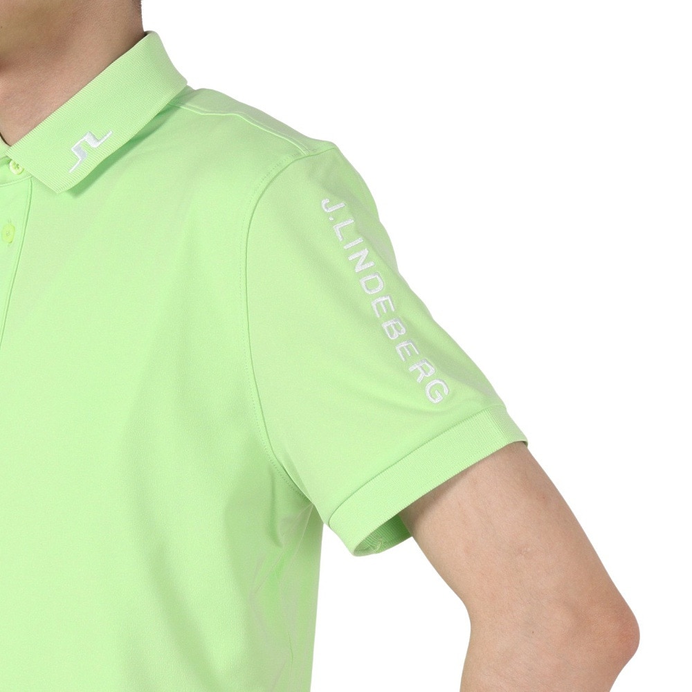 J.LINDEBERG（メンズ）ゴルフウェア 半袖ポロシャツ B-Tour Tech スリムフィット 071-21340-022-B