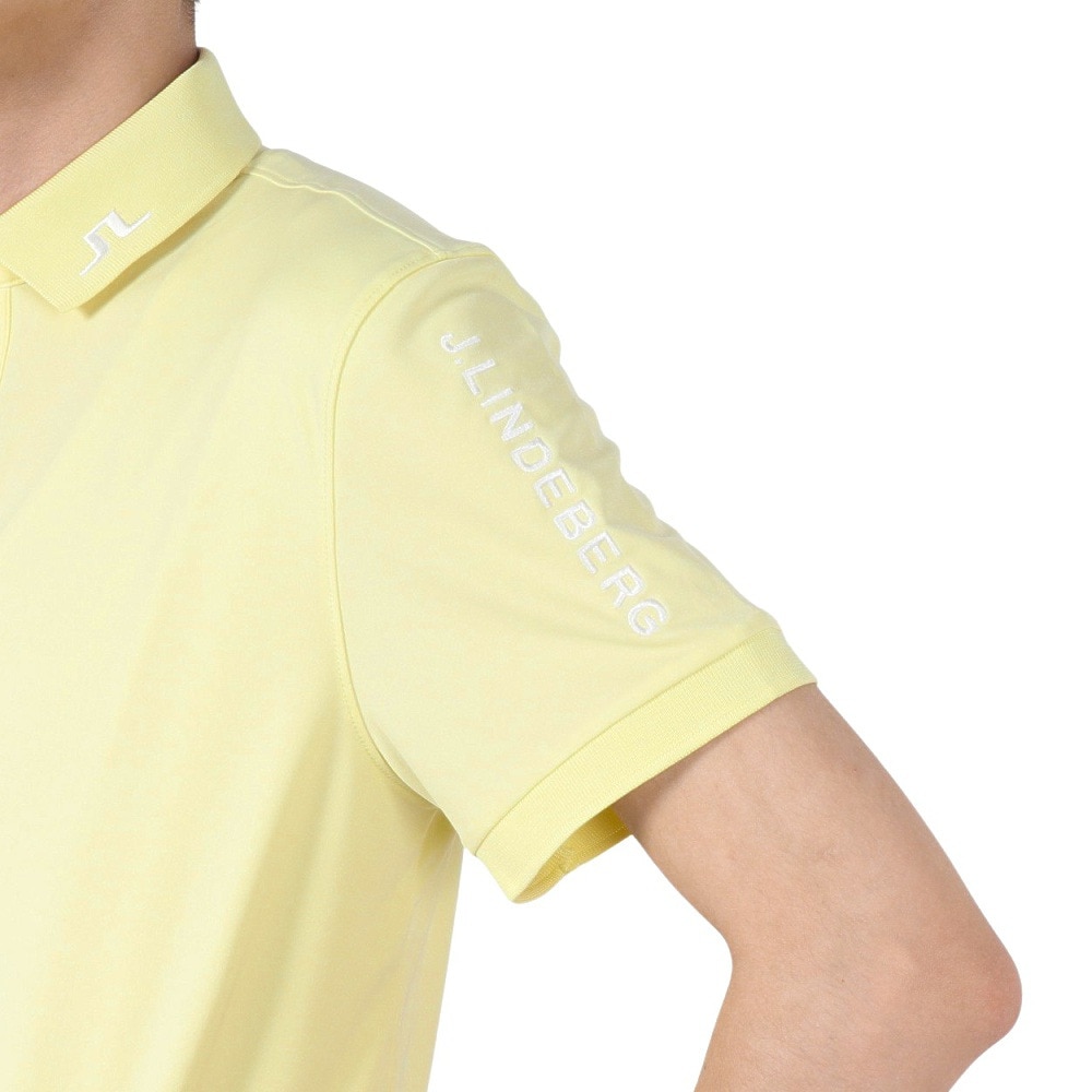 J.LINDEBERG（メンズ）ゴルフウェア 半袖ポロシャツ B-Tour Tech スリムフィット 071-21340-031-B