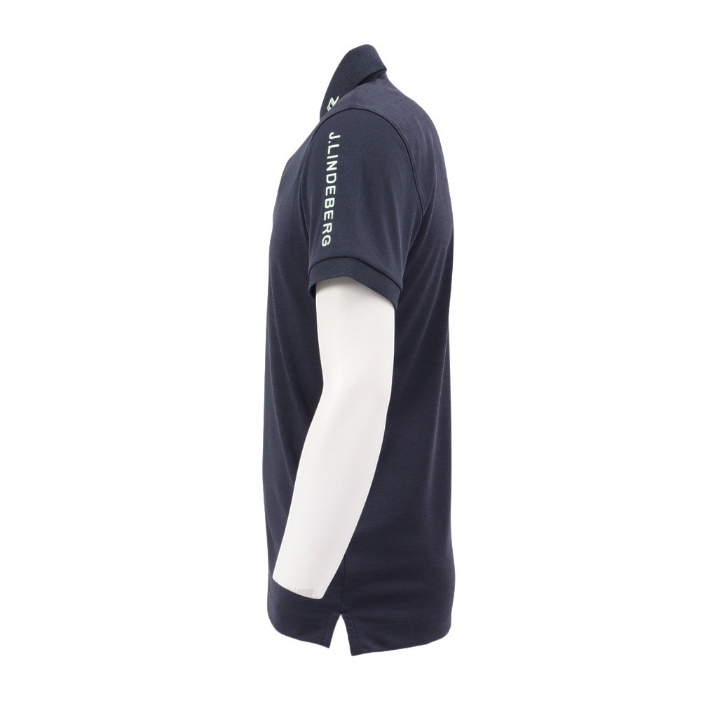 J.LINDEBERG（メンズ）ゴルフウェア 半袖ポロシャツ B-Tour Tech スリムフィット 071-21340-099-B