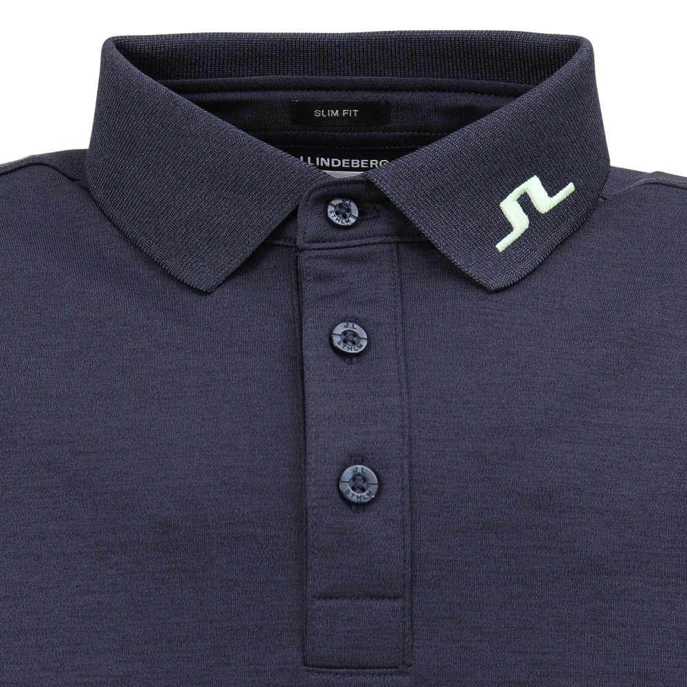 J.LINDEBERG（メンズ）ゴルフウェア 半袖ポロシャツ B-Tour Tech スリムフィット 071-21340-099-B