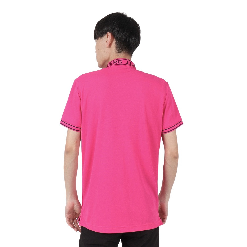 J.LINDEBERG（メンズ）ゴルフウェア 半袖ポロシャツ B-Austin レギュラー 071-21445-084-B