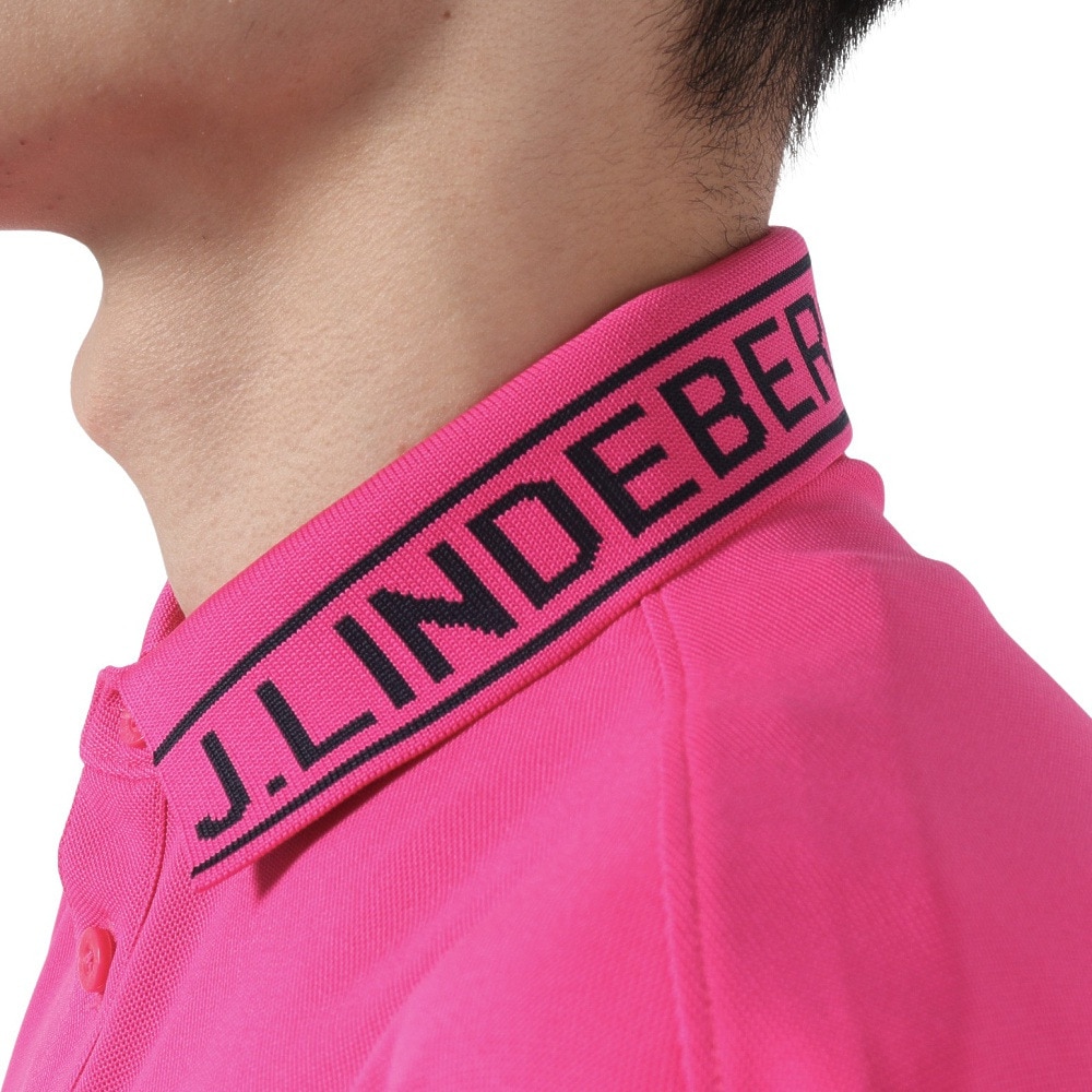 J.LINDEBERG（メンズ）ゴルフウェア 半袖ポロシャツ B-Austin レギュラー 071-21445-084-B