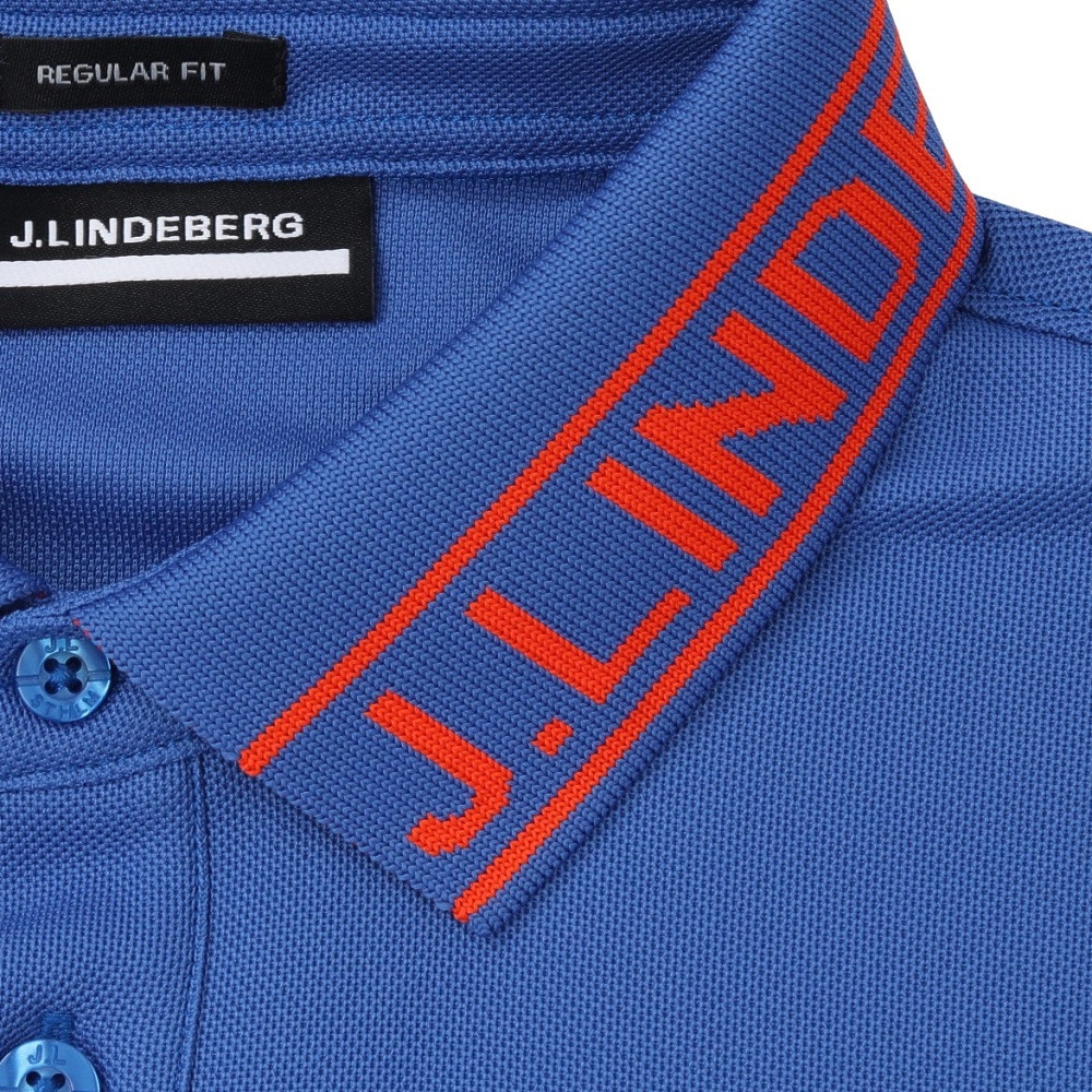 J.LINDEBERG（メンズ）ゴルフウェア B-Austin レギュラー ポロシャツ 071-21445-095-B